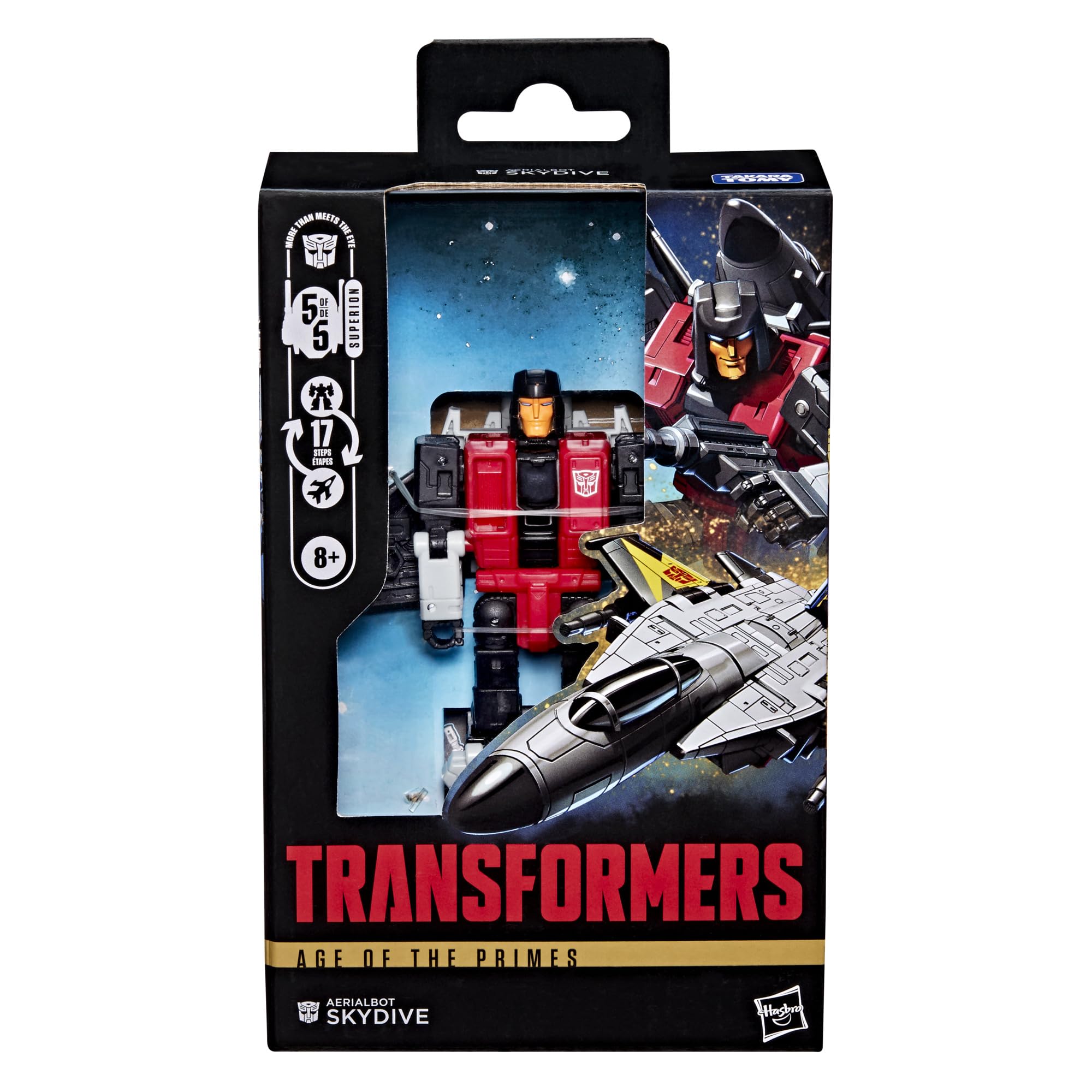 Transformers Age of The Primes Aerialbot Skydive, Deluxe Class 5,5